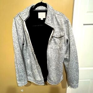 Men’s peddle gray waterproof windbreaker